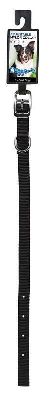Digger's 2931403 Collar, 14 in L Collar, 5/8 in W Collar, Nylon, Black