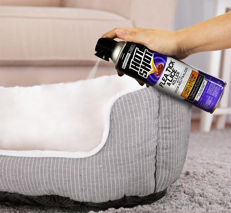 Hot Shot HG-2118 Tick and Lice Killer, Liquid, Spray Application, 14 oz, Aerosol Can
