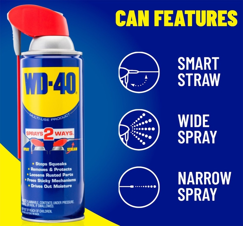 LUBE PNTRT SMTSTRW WD40 8OZ