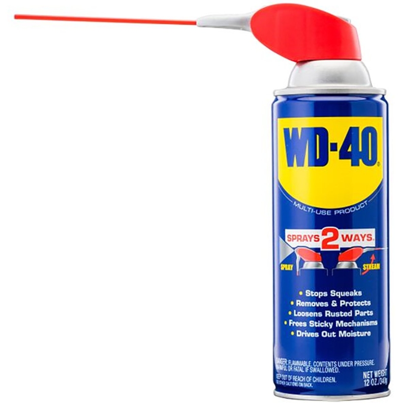 WD-40 SMART STRAW 490057 Lubricant, 12 oz, Aerosol Can, Liquid