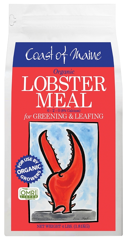 Coast of Maine 1CCLMP4LBCASE Plant Food, 4 lb Bag, 6-2-0 N-P-K Ratio