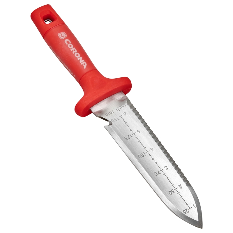 Corona CT15409 Hori Hori Garden Knife, 8 in L Blade, Steel Blade, Anvil Blade, Poly Handle