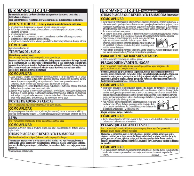 BioAdvanced 700310B Ant and Termite Killer, Liquid, Brush, Spray Application, 32 oz Bottle