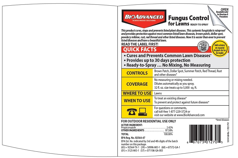 BioAdvanced 701270A Series Fungicide, 32 oz