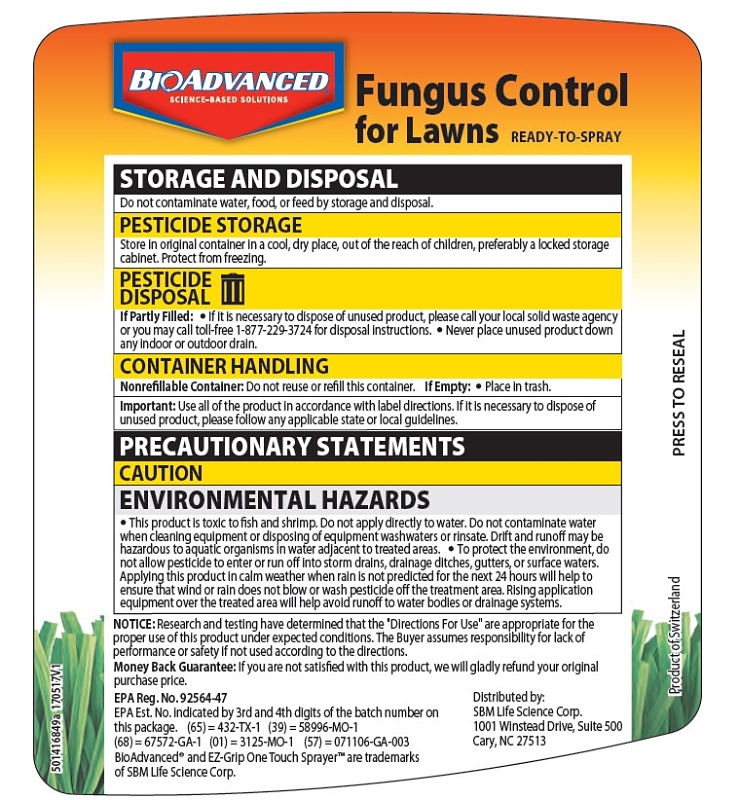 BioAdvanced 701270A Series Fungicide, 32 oz