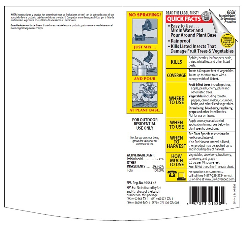 BioAdvanced 701520A Insect Killer, Liquid, 32 oz Bottle