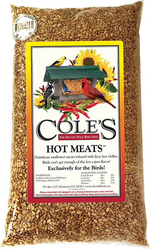 Cole's Hot Meats HM20 Blended Bird Seed, Cajun Flavor, 20 lb Bag
