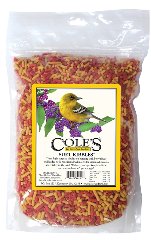 Cole's Suet Kibbles SKSU Bird Food, Berry Flavor, 17.6 oz Bag