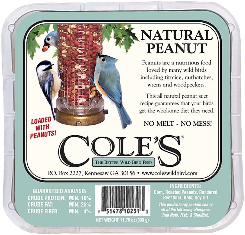 Cole's NPSU Suet Cake, 11.75 oz