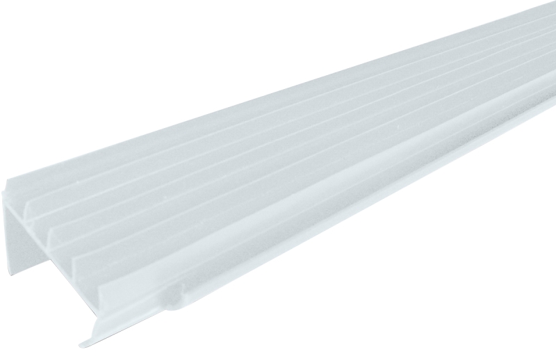 Climaloc CF10585 Door Bottom, White, 36 in L, Vinyl, Snap-On Mounting