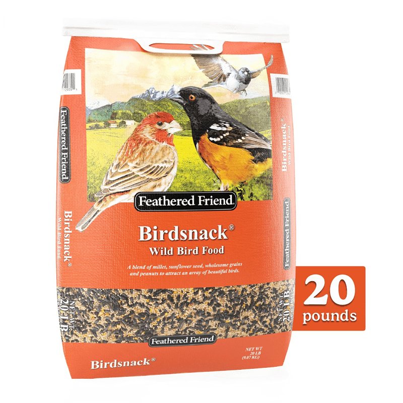 Feathered Friend Birdsnack Series 14391 Birdsnack, 20 lb Bag
