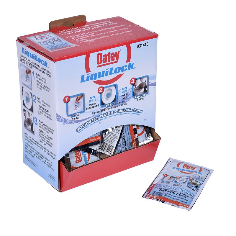 Oatey 31418 Toilet Gel, Sodium Polyacrylate, White