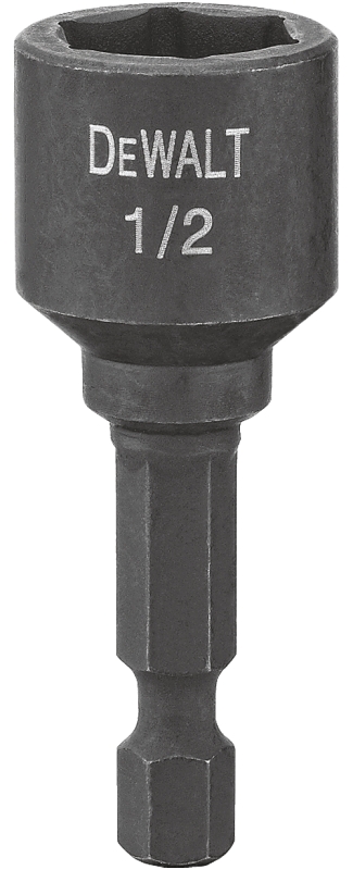 DEWALT DW2230IR Magnetic Nut Driver, 1/2 in Drive, 1-7/8 in L, Hex Shank
