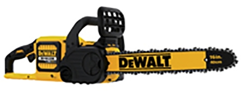 DeWALT DCCS670B Chainsaw, 3 Ah, 60 V Battery, Lithium-Ion Battery, 16 in L Bar/Chain, 3/8 in Bar/Chain Pitch