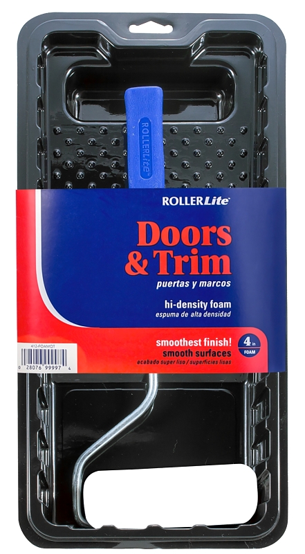 RollerLite 412-FOAMQT Roller Kit, Mini, Smooth Surface, 3-Piece