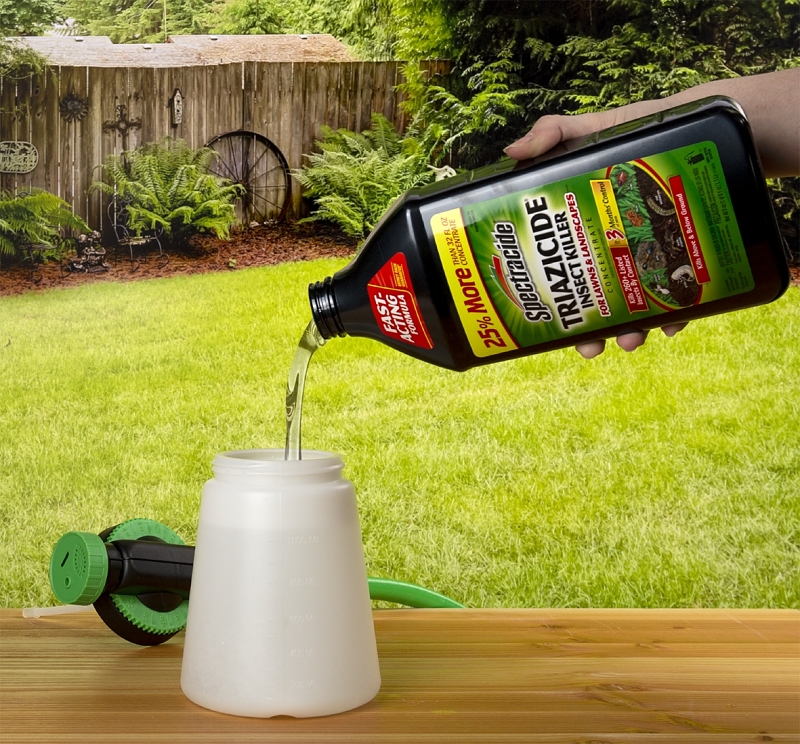 Spectracide HG-55829 Insect Killer, Liquid, Spray Application, Landscape, Lawn, 32 fl-oz
