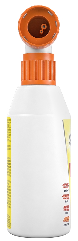 Spray & Forget SFRCHEQ06 Roof Surface Cleaner, Liquid, Clear/Yellow, 32 oz