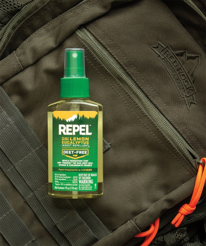 Repel HG-94109 Insect Repellent, 4 fl-oz, Bottle, Liquid, Yellow, Lemon Eucalyptus