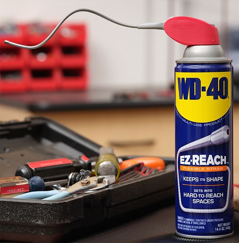 WD-40 EZ-REACH 490194 Lubricant, 14.4 oz, Aerosol Can, Liquid