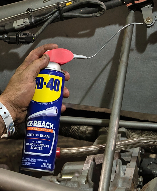 WD-40 EZ-REACH 490194 Lubricant, 14.4 oz, Aerosol Can, Liquid