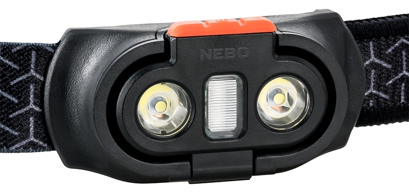 Nebo EINSTEIN NEB-HLP-0009 Headlamp, AAA Battery, Alkaline Battery, LED Lamp, 750, 3 to 278 ft Beam Distance, Gray