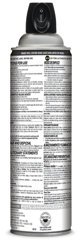 Hot Shot HG-13415 Wasp and Hornet Killer, Pressurized Liquid, Spray Application, Outdoor, 14 oz, Aerosol Can