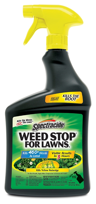 Spectracide Weed Stop HG-96542 Weed Killer, Liquid, Spray Application, 32 fl-oz