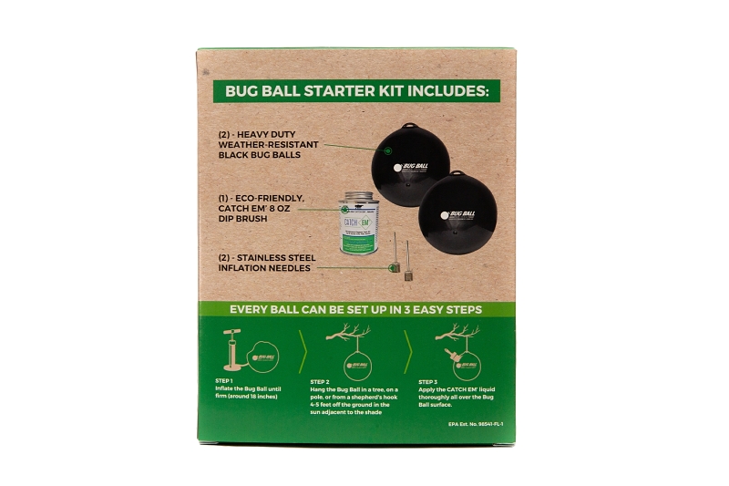 Bug Ball 1001BBB Fly Trap Starter Kit