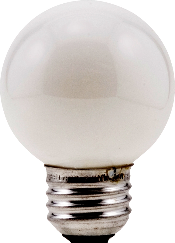 Sylvania 10297 Incandescent Lamp, 25 W, G16.5 Lamp, Medium Lamp Base, 165 Lumens, 2850 K Color Temp, Soft White Light
