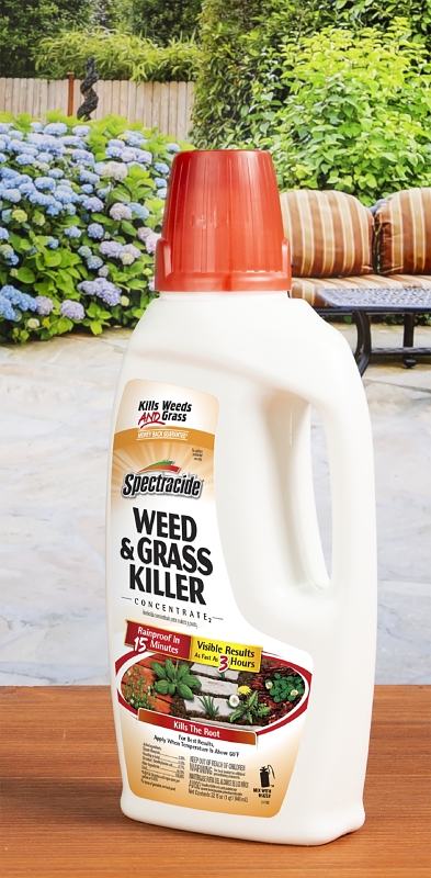 Spectracide HG-96390 Weed and Grass Killer, Liquid, Amber, 30 oz Bottle