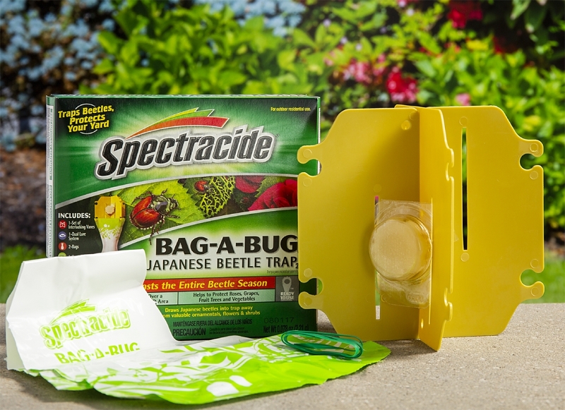 Spectracide 56901 Japanese Beetle Trap, Solid, Floral, Yellow