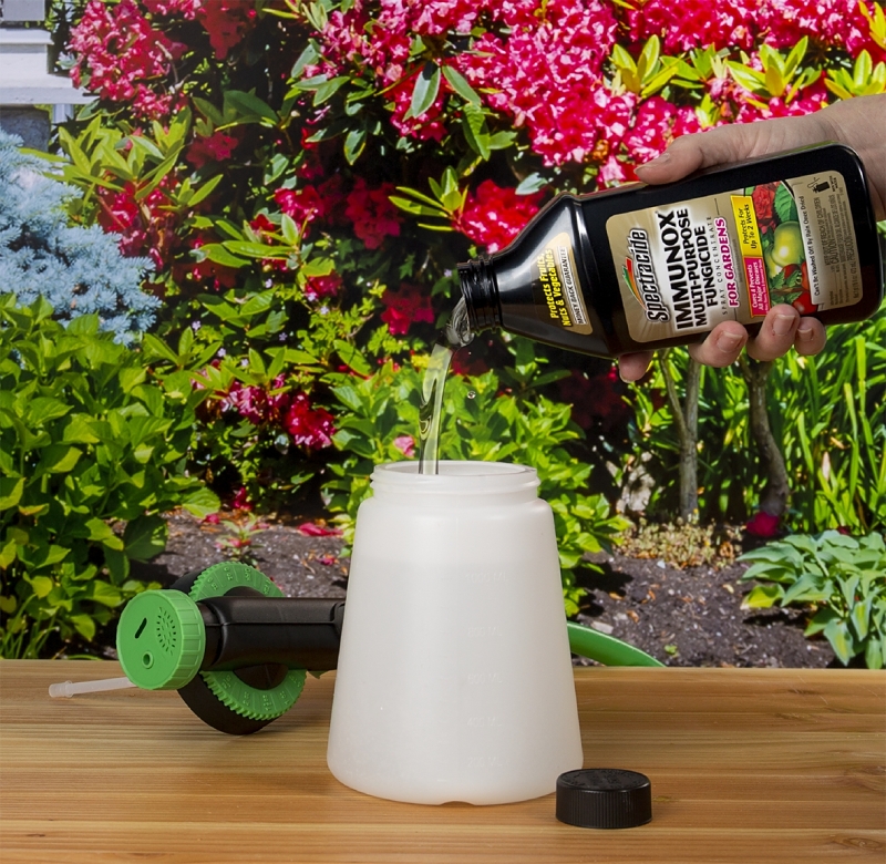 Spectracide HG-51000 Fungicide, Liquid, Mild Solvent, Light Yellow, 1.3 gal Bottle