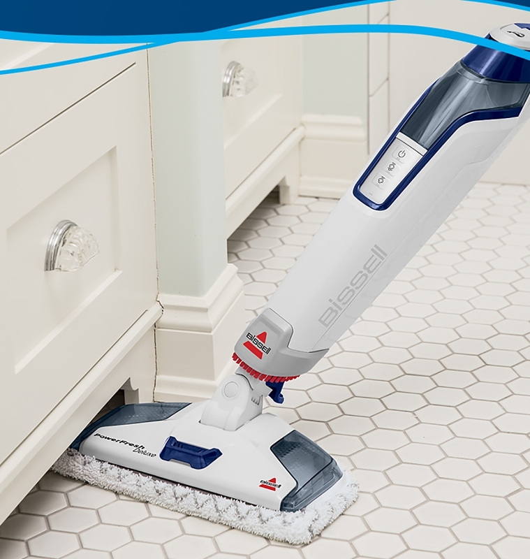 Bissell 6973630 Steam Mop, 1500 W, 16 oz Tank, White