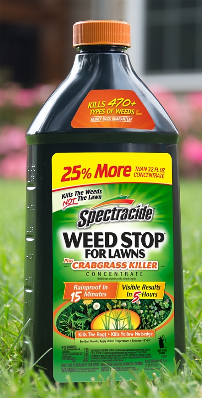 Spectracide HG-96624 Concentrated Weed Killer, Liquid, Brown, Spray Application, 40 oz Container