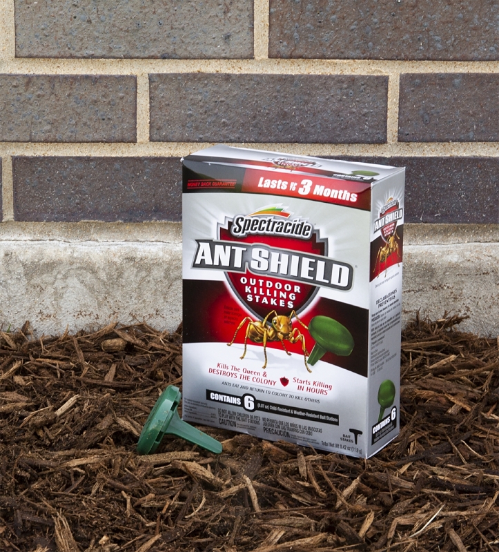 Spectracide HG-65597 Ant Shield Stake, Solid, Peanut