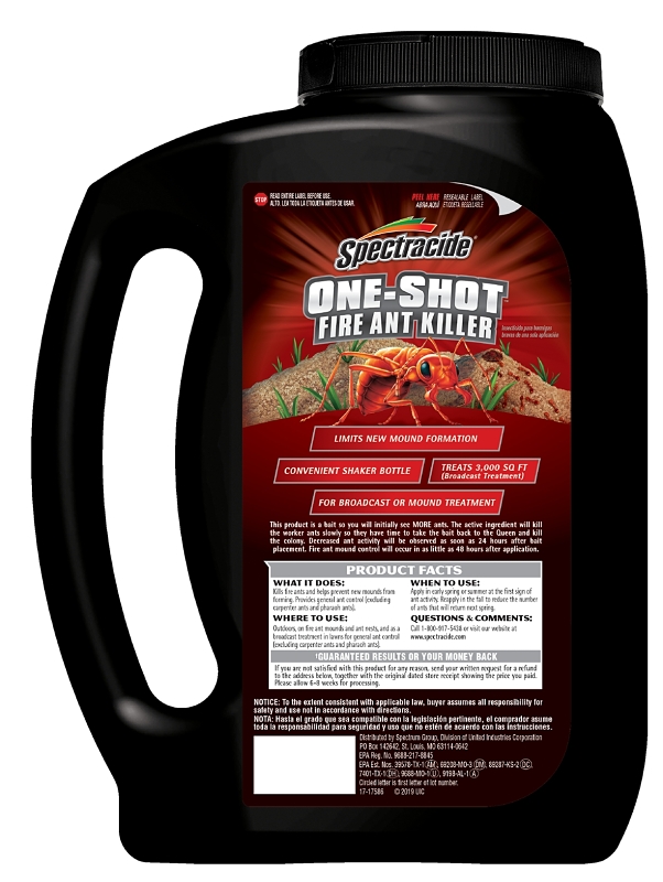Spectracide HG-96849 Fire Ant Killer, Granular, Outdoor, 1.5 lb