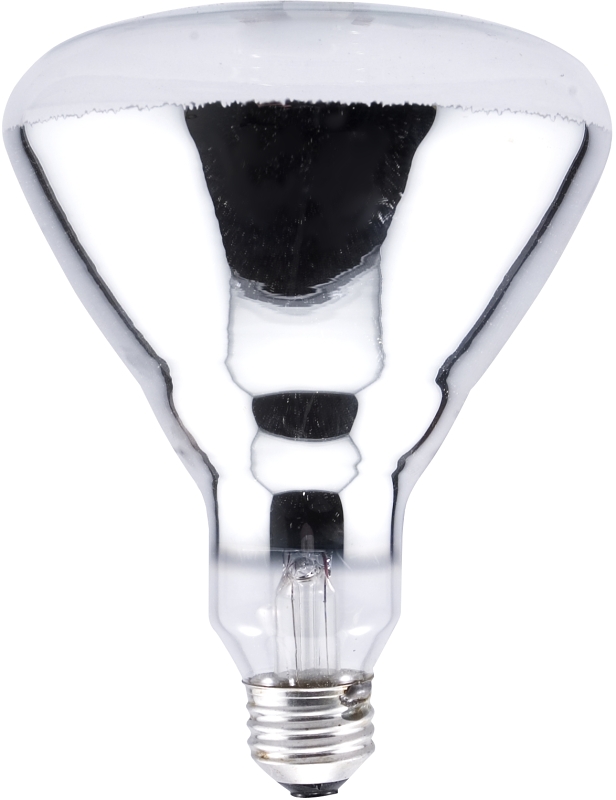 Sylvania 15451 Directional Reflector Incandescent Lamp, 125 W, BR40 Lamp, Medium
