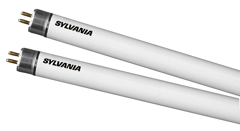 Sylvania 20834 Fluorescent Bulb, 8 W, T5 Lamp, Miniature G5 Lamp Base, 390 Lumens, 4000 K Color Temp, Cool White Light