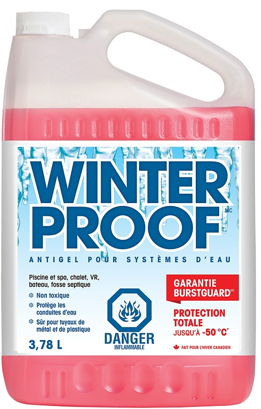Recochem WINTERPROOF 35-364WP Anti-Freeze, 3.78 L