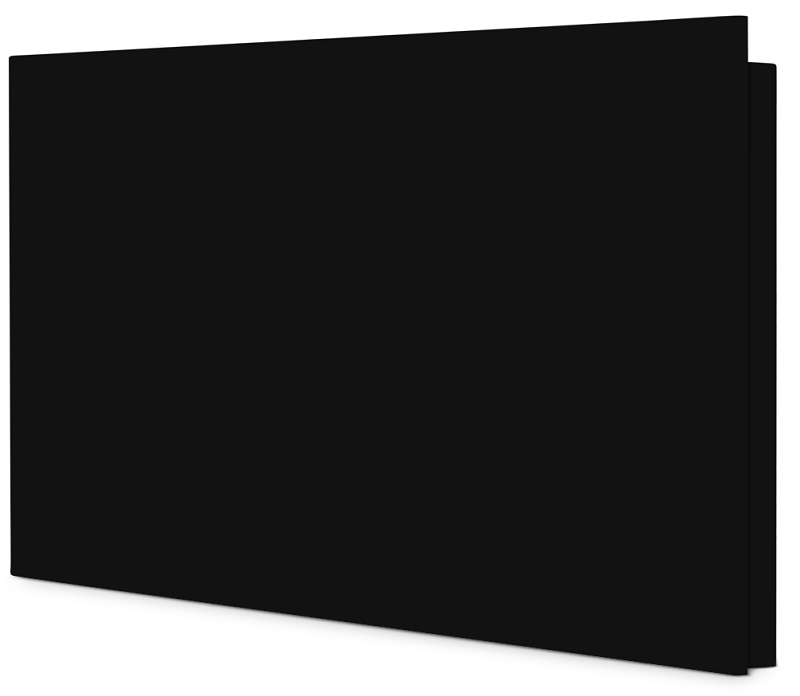 Stelpro MIRAGE AMIR Series AMIR2002WCBK Convector Heater, 8.3 A, 208/240 V, 1500, 2000 W, 6825 Btu/hr, Black