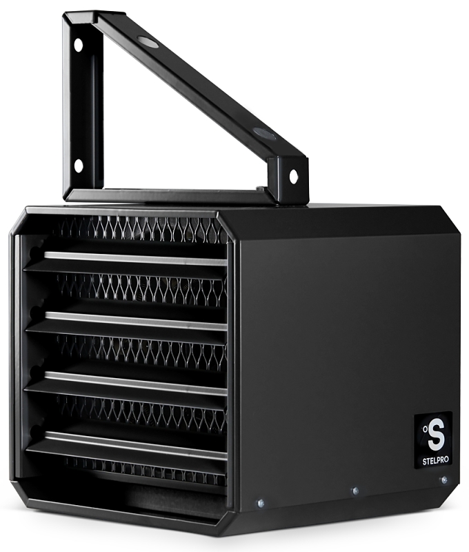 Stelpro RUH OXFORD Series RUH5TCHAR Heater, 208/240 V, 3750, 5000 W, 350 cfm Air, Charcoal