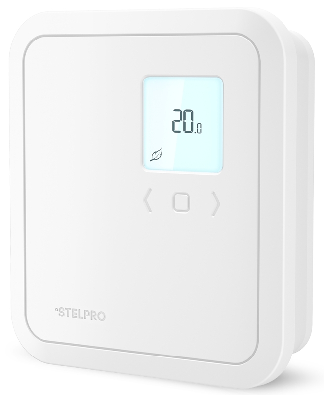Stelpro ST252NPB2 Non-Programmable Thermostat, 41 to 86 deg F, 120/208/240 V, 10.4 A, 2500 W, 60 Hz, White