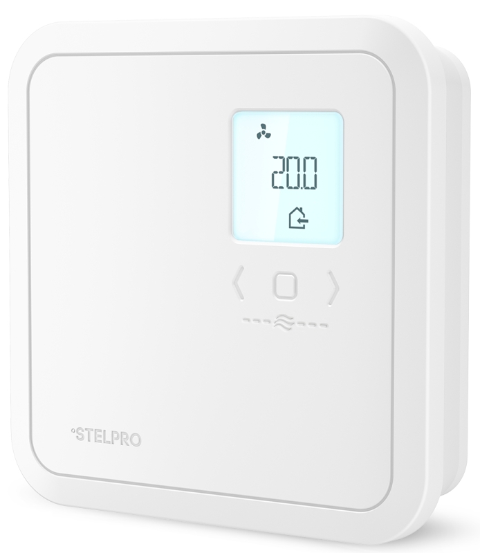 Stelpro ST402PFF Programmable Electronic Thermostat, For: Fan Heaters, 4.94 in H x 4.94 in W x 1.38 in D Dimensions