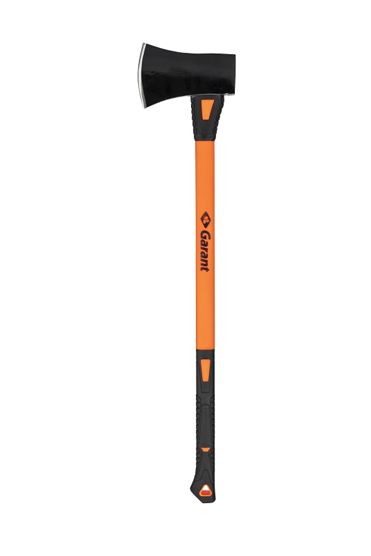Garant MIC3534FGP Michigan Axe, 3.5 lb Head, Steel Head, Fiberglass/Rubber Handle, 35 in OAL