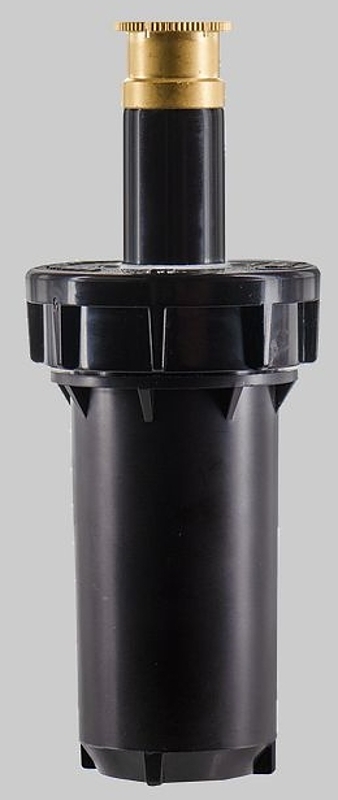 Orbit 80330 Sprinkler Head with Nozzle, 2.4 gpm, Female Thread, 2 in H Pop-Up, 10 to 15 ft, Center Strip Nozzle, Plastic