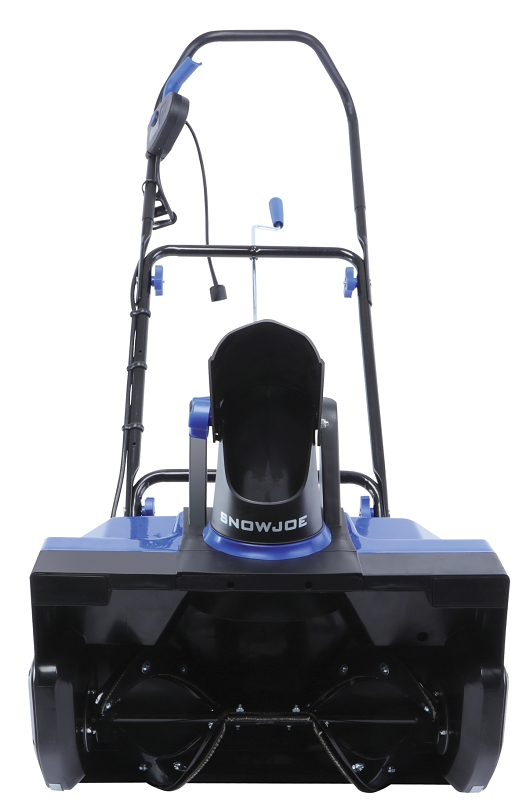 Snow Joe SJ626E Snow Thrower, 14.5 A, 1-Stage, 22 in W Cleaning, 25 ft Throw, Blue
