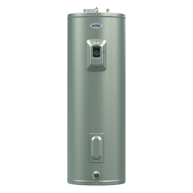 Richmond Essential Series 6E50-DCG Tall Electric Water Heater, 240 VAC, 4500 W, 50 gal Tank, 0.93 Energy Efficiency