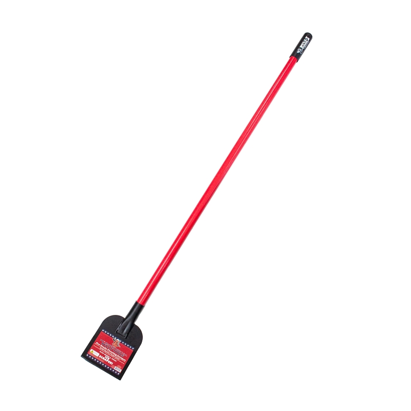 BULLY Tools 91300 Flooring Scraper, Steel Blade, Rubber Grip Handle, Fiberglass Handle