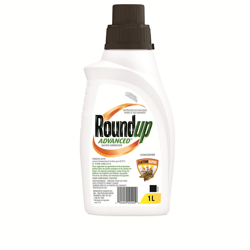 Roundup 0306205 Concentrated Weed Killer, 1 L Bottle