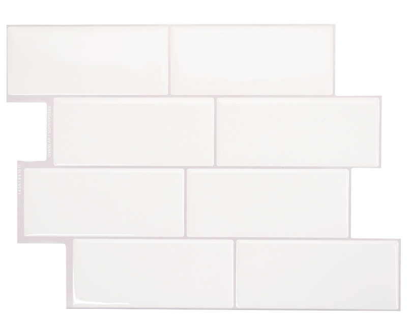 TILE WALL METRO CAMPAGNOLA WHT
